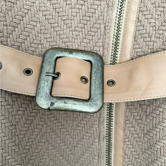 Mackage Wool Tan Belted Coat - Picture 10 of 11